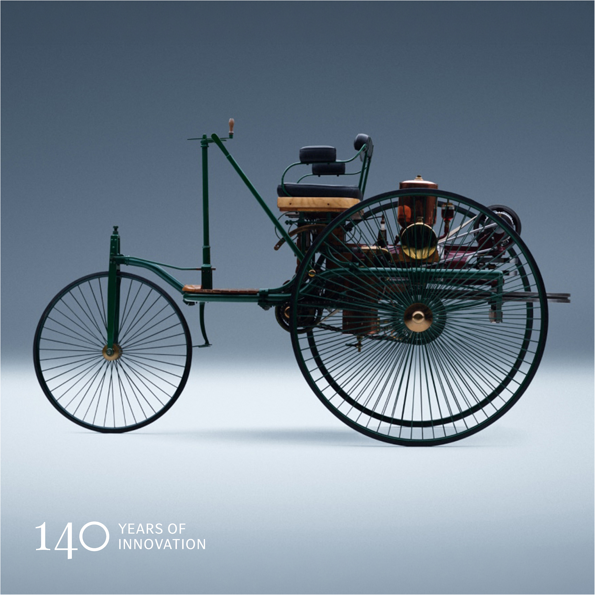 Mercedes-Benz patentwage 1886 | Mercedes-Benz La prima Mercedes-Benz della storia