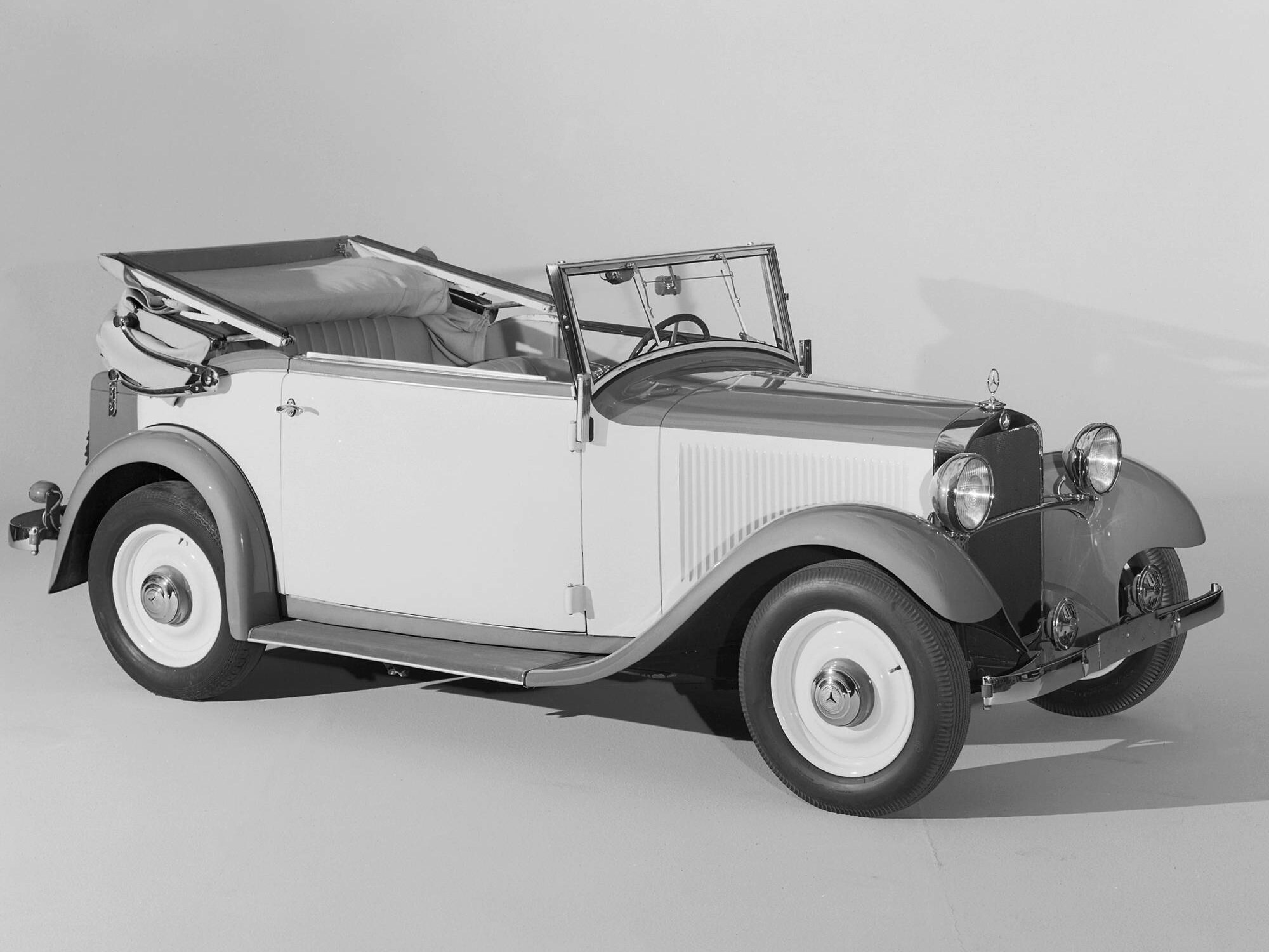 La Mercedes-Benz 170 nella versione Cabrio