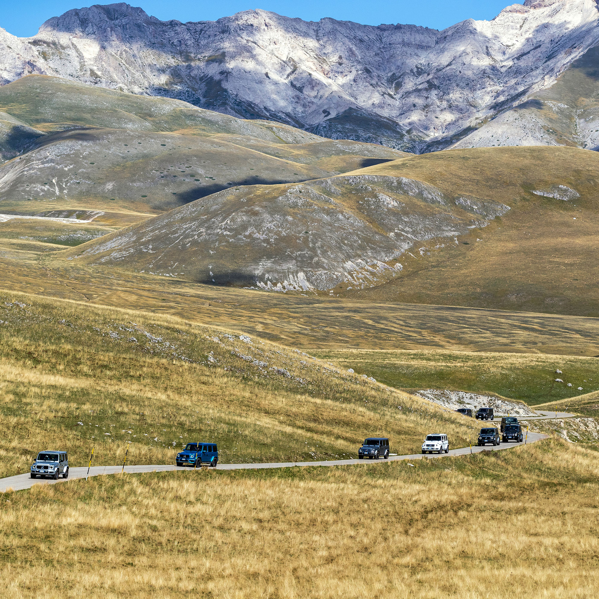 Classe G sull'altopiano abbruzzese | Mercedes-Benz Classe G sull'altopiano abbruzzese