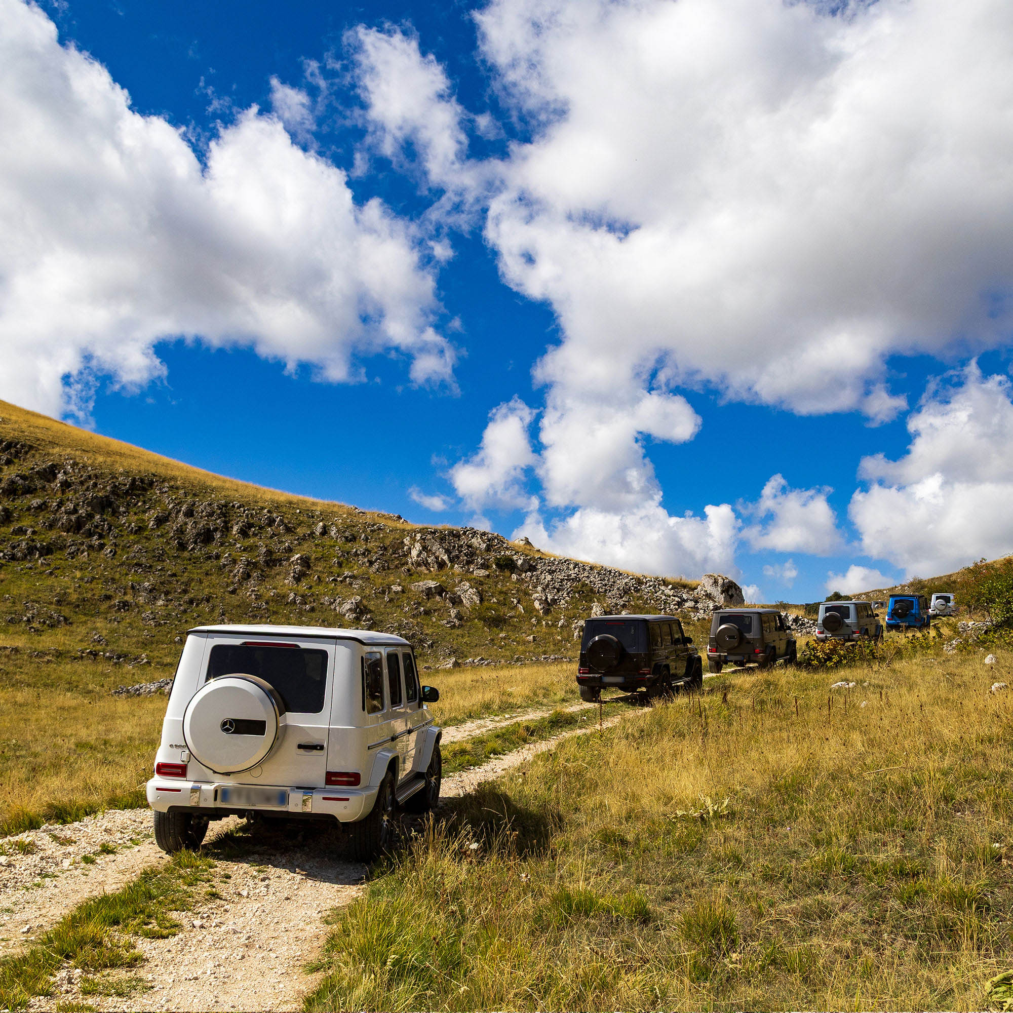 Classe G sull'altopiano abbruzzese | Mercedes-Benz Classe G sull'altopiano abbruzzese