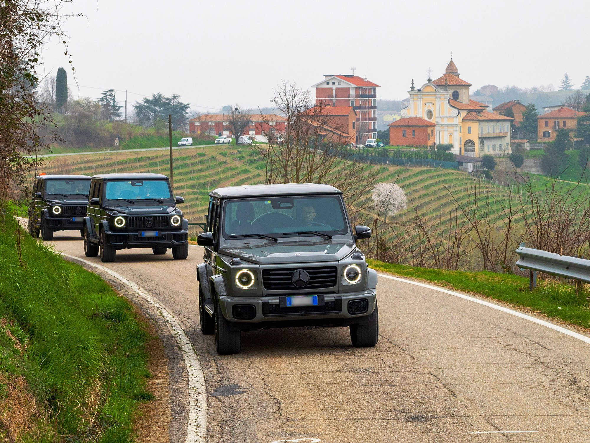 G Class Barbaresco | Mercedes-Benz Una fila di Classe G