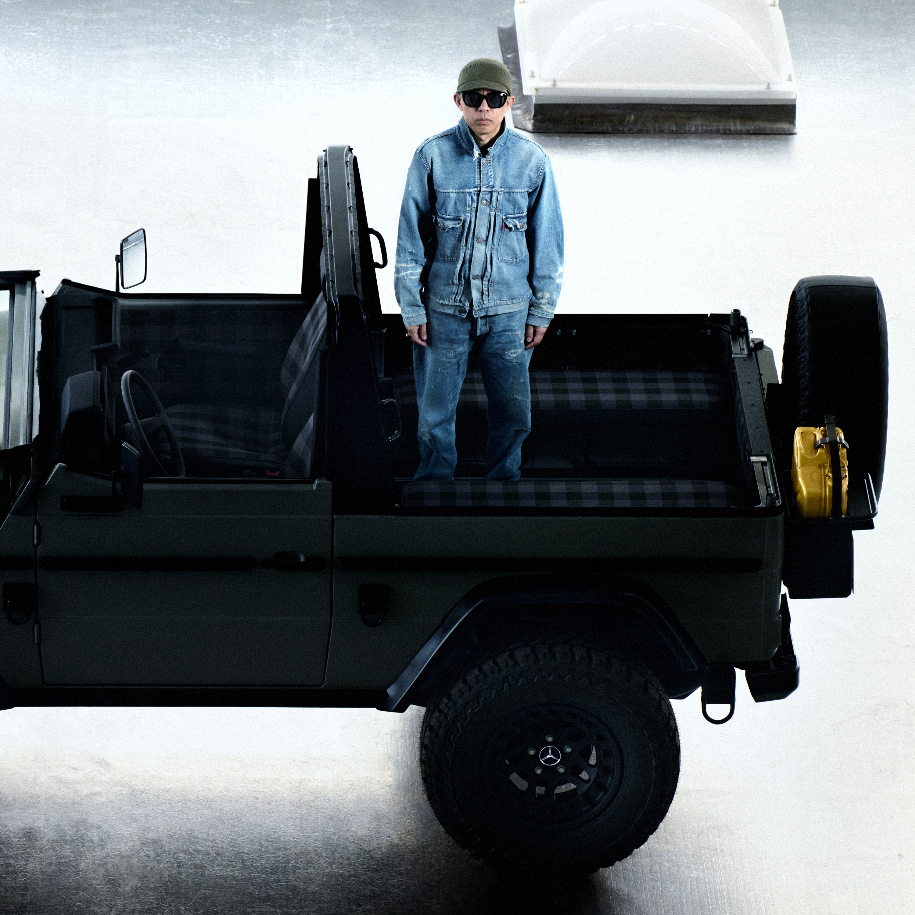 Mercedes-Benz Classe G Past II Future | Mercedes-Benz Un modello nel retro della Classe G Past II Future