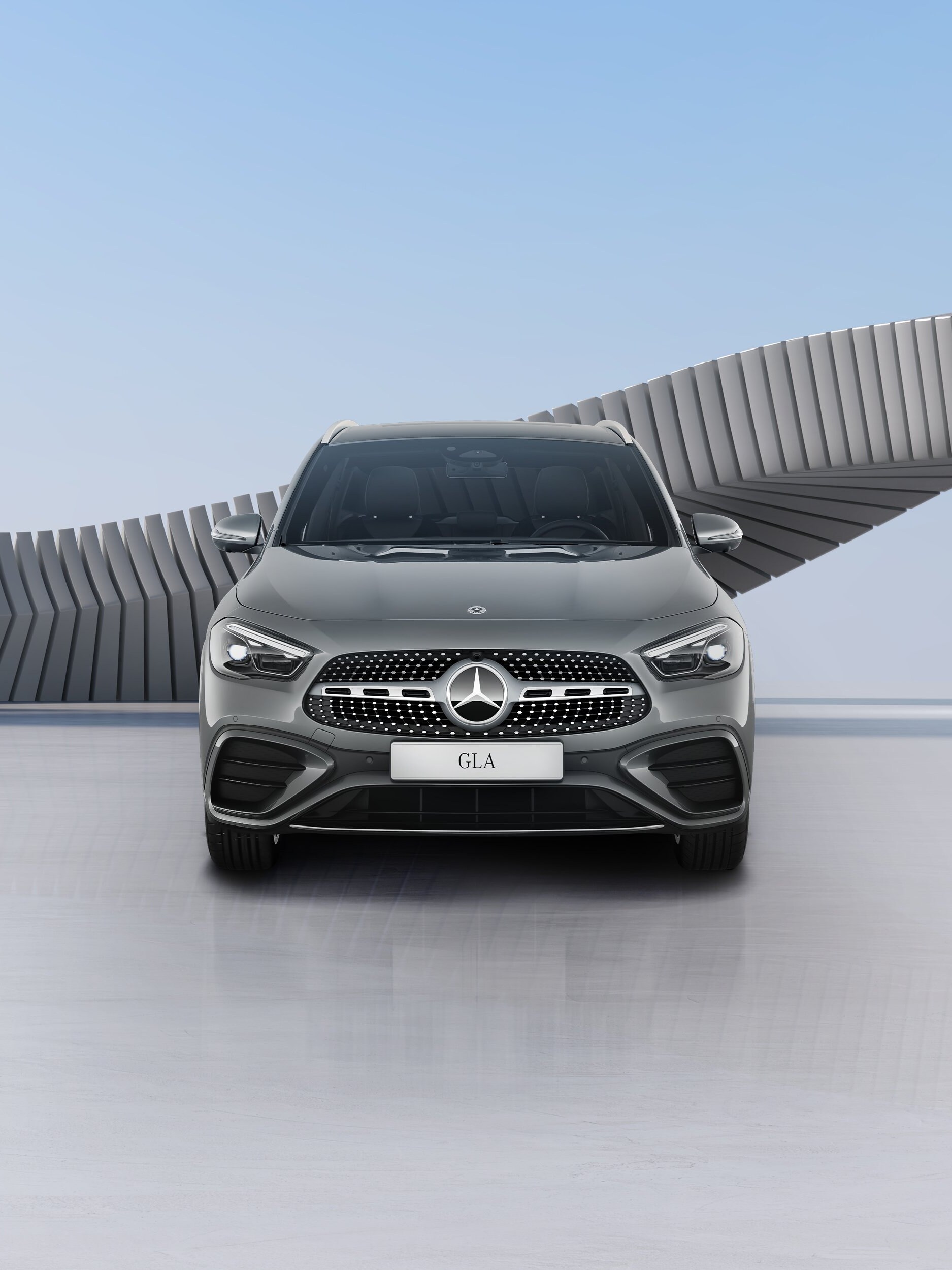 GLA Tech Edition frontale in colorazione grigia