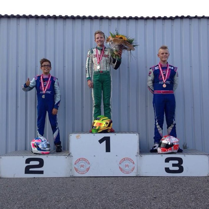 Fred Vesti | Mercedes-Benz Frd Vesti su un podio da vincitore