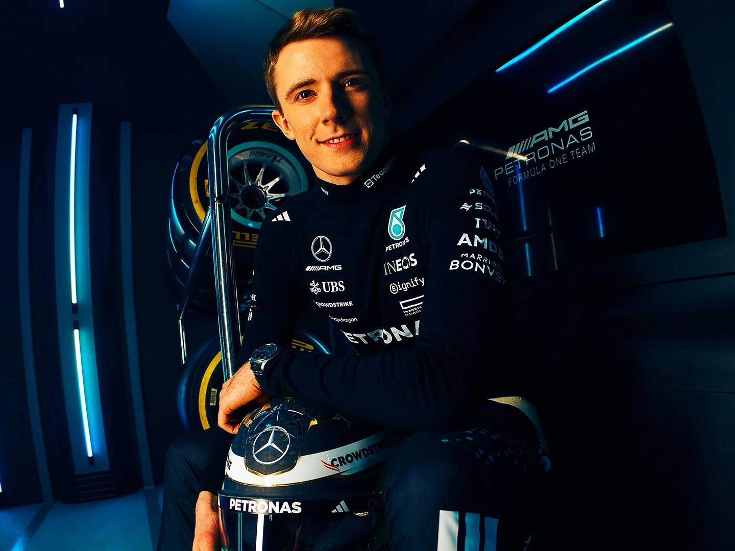 Fred Vesti pilota di riserva Merecdes-AMG