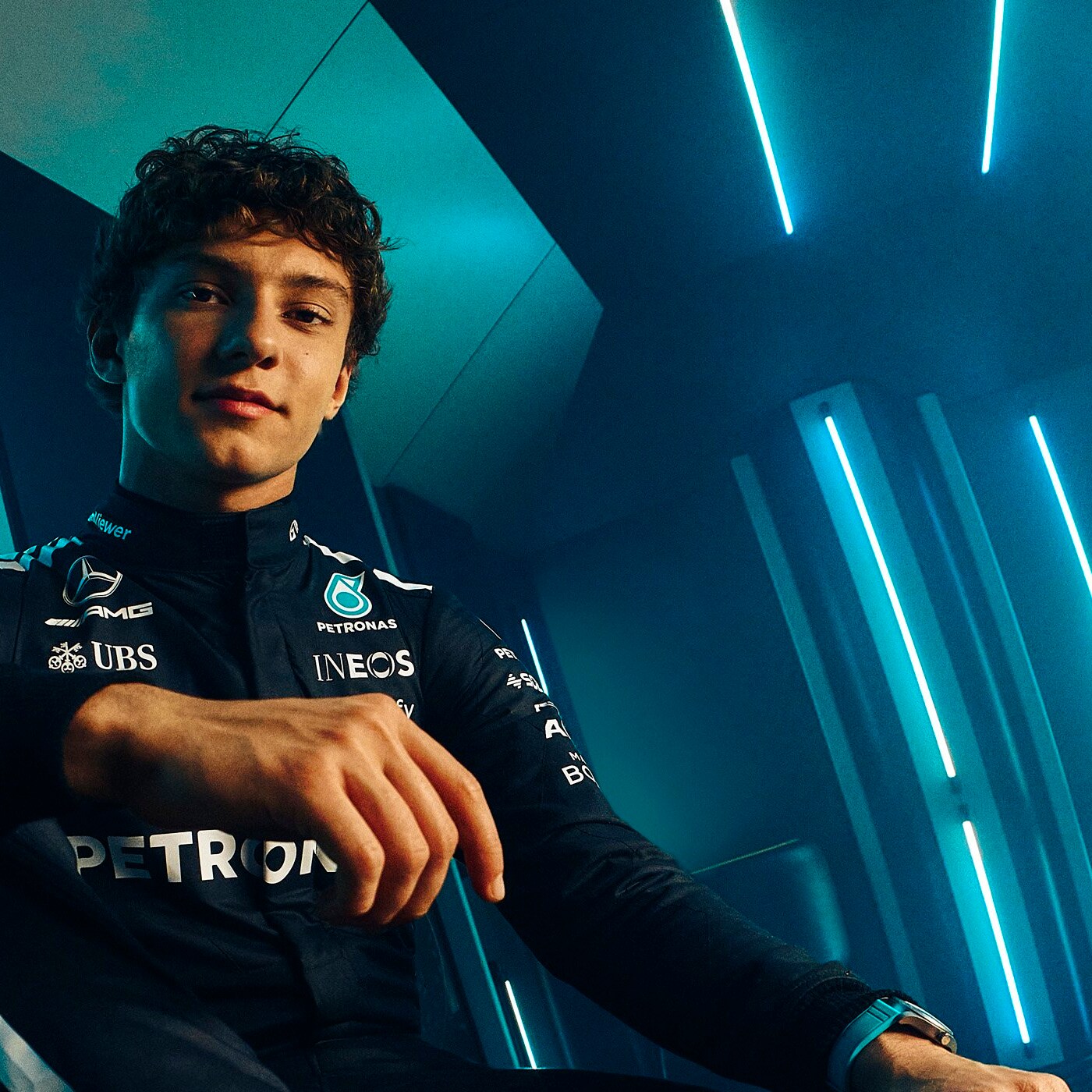 Andrea Kimi Antonelli pilota ufficiale Mercedes-AMG