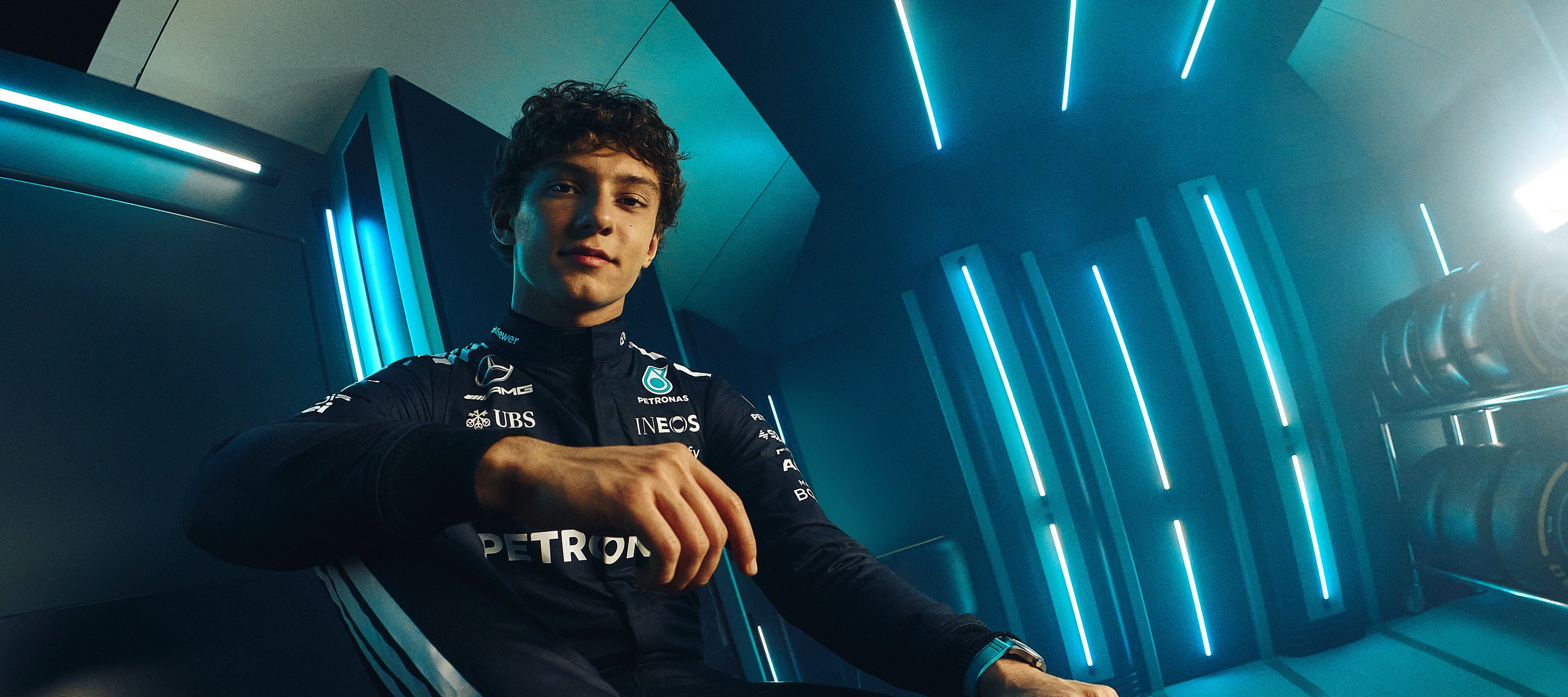 Andrea Kimi Antonelli pilota ufficiale Mercedes-AMG Andrea Kimi Antonelli pilota ufficiale Mercedes-AMG
