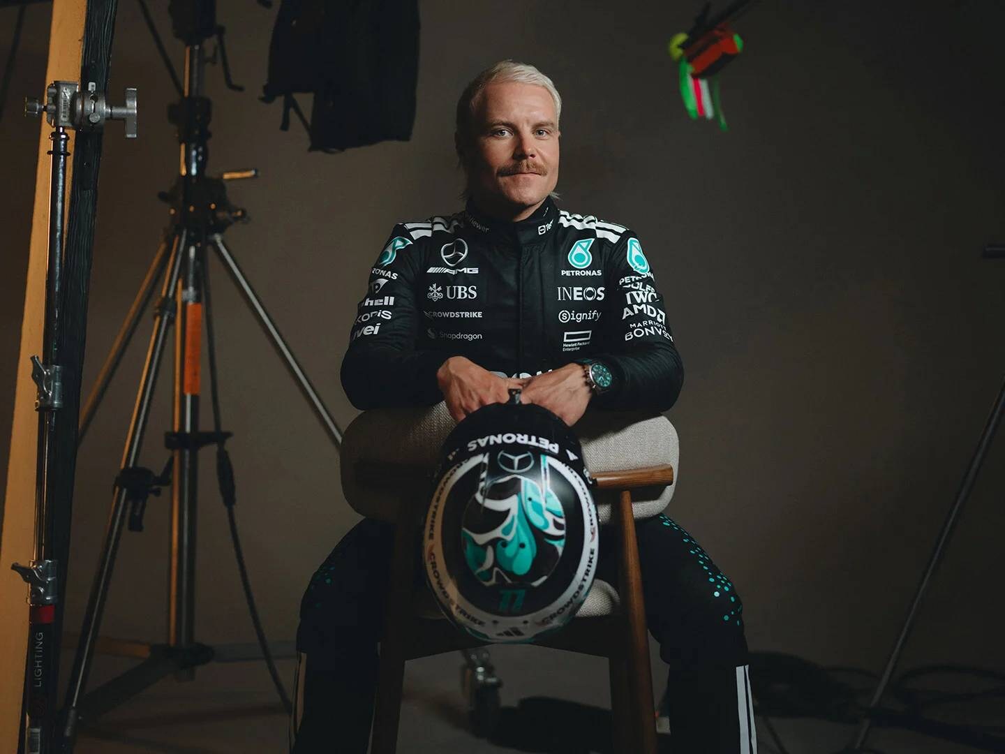 Valtteri Bottas terzo pilota Mercedes-AMG