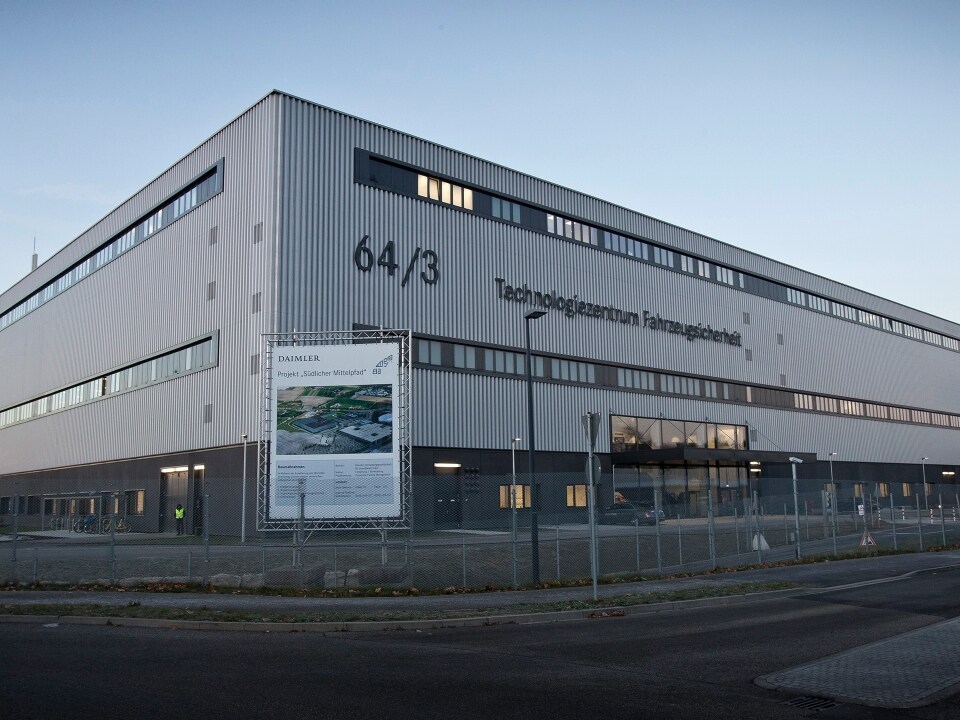 Il centro di sicurezza che si trova a Sindelfingen