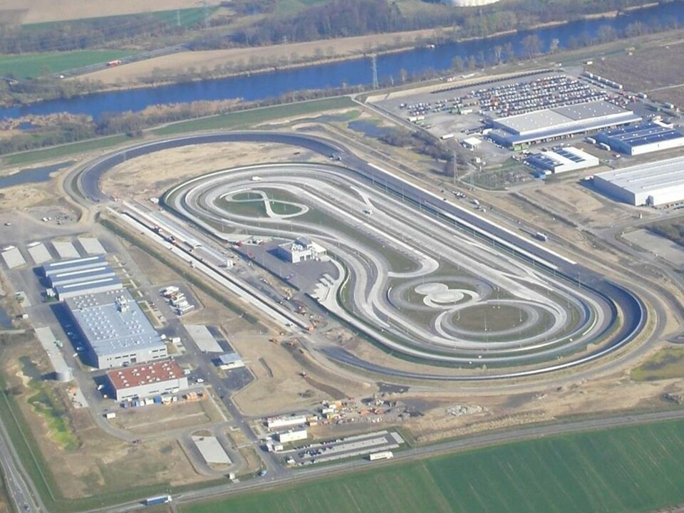 Il tracciato di Entwicklungs- und Versuchszentrum (EVZ) di Wörth am Rhein