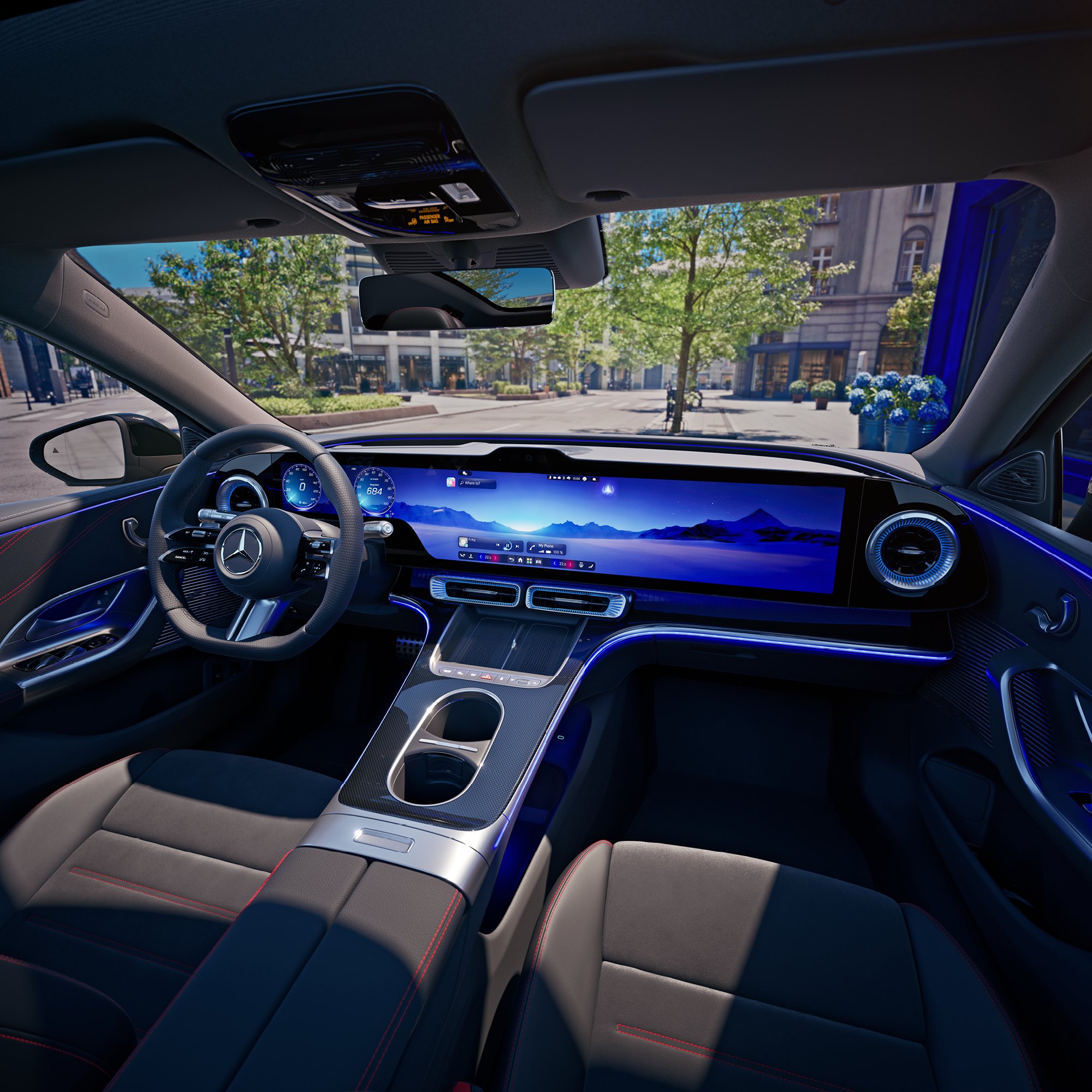 Digital Extras | Mercedes-Benz Abitacolo di una Mercedes-Benz